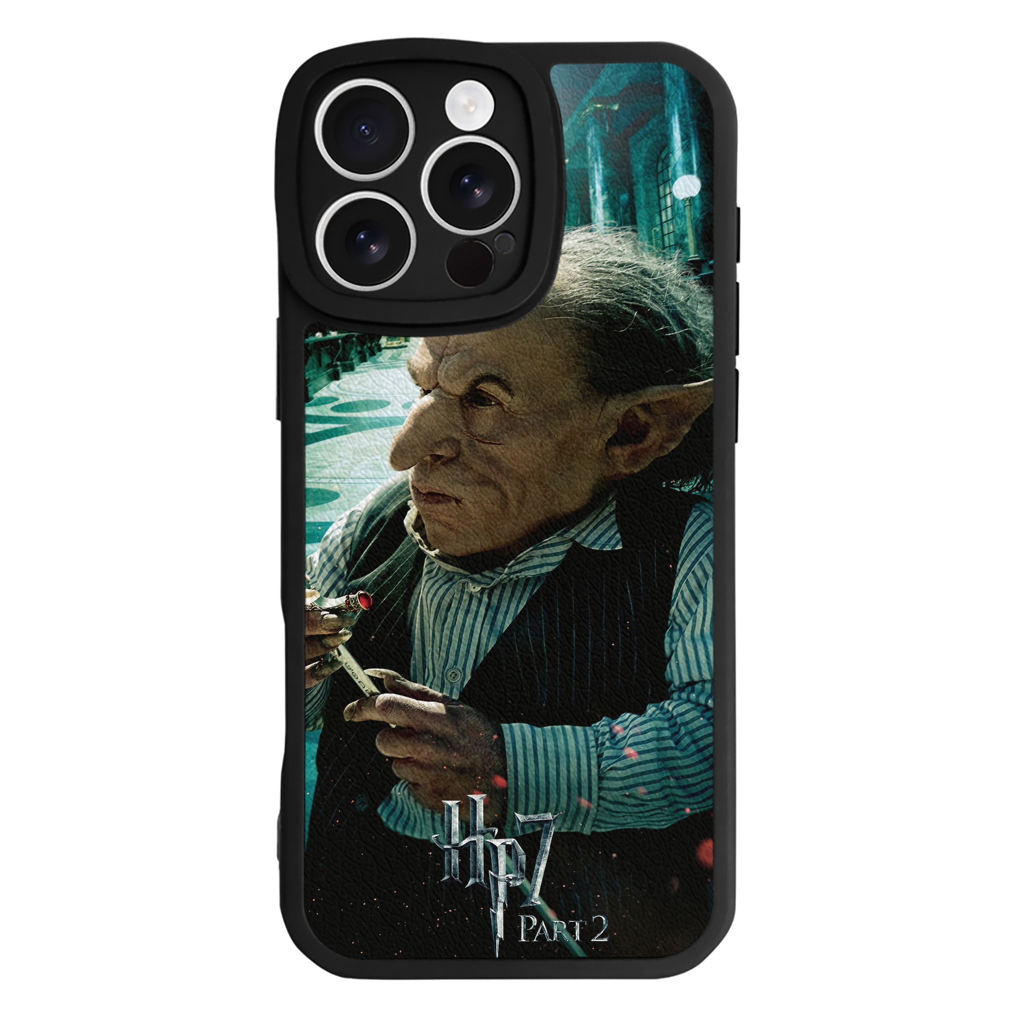 （画像用） Harry Potter ハリー・ポッターシリーズ 【iPhone 16シリーズ対応】シリコンスマホケース（レザー調） 材質：シリコン